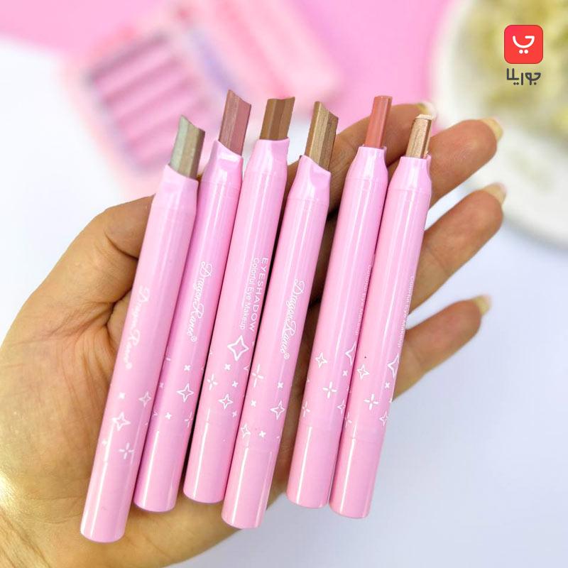 سایه چشم درگون رانی Dragon Ranee مدل دو طرفه Double پک 6 عددی